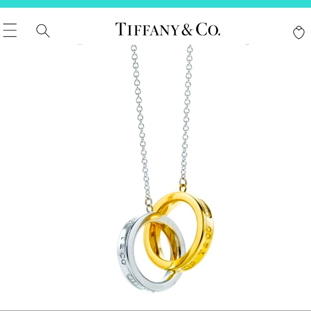 Tiffany & Co 1837 Interlocking Circles Pendant